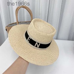 Designer Beach Hats Fashion Straw Hat For Womens Summer Grass Braid Luxury Mens Concave Crown Bobe Bob Vacation Sunhats Casquette Zudc