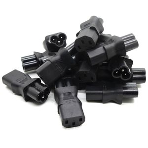 IEC 320 C13 bis IEC C8, IEC 2 Pin weiblich bis 3 Pin männlicher Micky -Power -Adapter C13 bis C6 bis C13 3 Pin Der Leistungsadapter -Stecker 10A 250 V