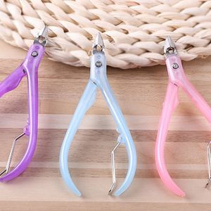 1PC Nail Cuticle Nipper Scissors Tweezer Clipper Dead Skin Remover Scissor Plier Pusher Tool Trimme Hand Care Random Color