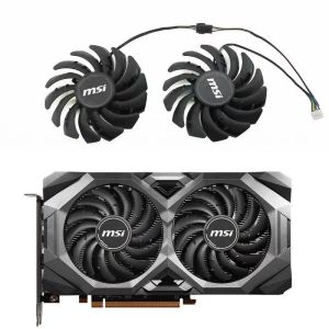 Pads 87mm 4pin DC 12V 0.40A PLD09210S12H RX5700XT 5600XT GPU Cooler For MSI RX5700XT 5600XT Mecha MACH OC Graphics Card Fan