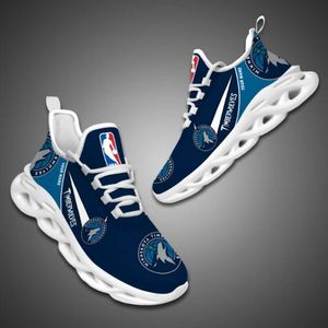 Sapatos de grife Timberwolves tênis de corrida Anthony Edwards Rudy Gobert Sapatos casuais Naz Reid Timberwolve Mens Womens Shoes Mens sapatos personalizados