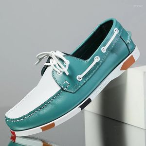 Casual Shoes 2024 Boat For Mens Handmade Men Shoe Good Quality Driving Man Comfortable Flats