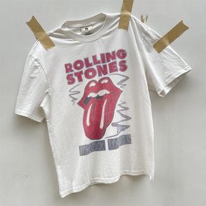 Bästa kvalitet Rolig grafik Tryckt vintage kläder Löst stora toppar Tees T -shirt för män