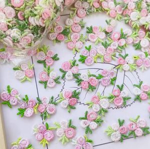 50 stycken ganska blommig spetstyg venise spets vackra blomma broderier spets applikation spets krage diy hantverk gratis shopping