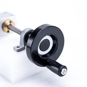 handwheel lead guide rail screw T10 lead screw 10mm 250 300 400 500mm + Vertical bracket DIY simple slide