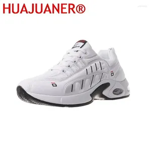 Casual Shoes Men's Autumn and Winter Leather Sports Fashion Wear -Resistent -Absorbing Running