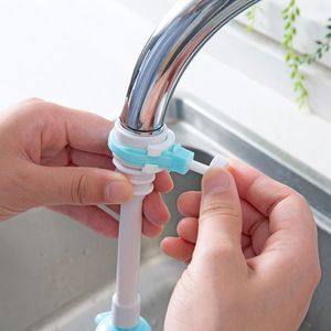 360 Degree Rotatable Pipe Tap long/short Faucet Extender Kitchen Bathroom Water Saving Faucet Plastic Economizer Shower Filter