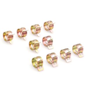 10Pc Spring Clip Fuel Oil Water Hose Pipe Tube Clamp Fastener 10mm/0.39 inch New