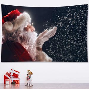 Gobeliny Weihnachten Baum Wandteppiche Home Art Deco Bohmischen Dekorative Hippies Schlafzimmer