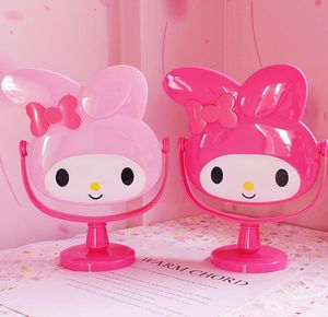 Fashion Cartoon girl desk Melody Mirror student bed room make up mirror