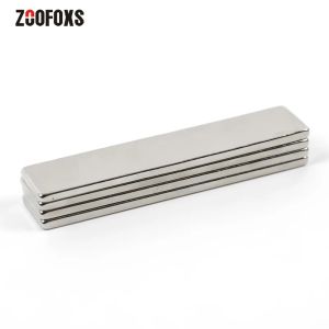 Zoofoxs 50x10x2 50x10x2.5 50x10x3mm n35 küçük neodimyum mıknatıslar Blok Buzdolabı Permanet Nadir Toprak Güçlü Mıknatıs