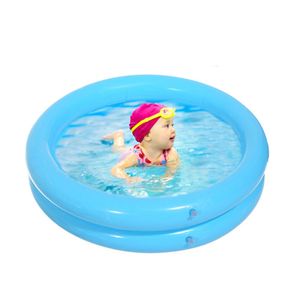 Iatable Swimming Pool Thick Paddling Pool Summer Water Toys Party Supply Light Blue For Baby Kids Adult 65x65cm