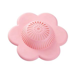Zlewozmywak w kształcie kwiatu spustowy filtr włosów zlew kasowy kanał w łazience wtyczka kuchenna anty-cloggingowa pokrywka kąpielowa