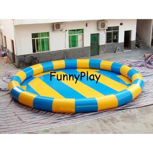 piscine gonfiabili giganti in PVC rotonde piscine gonfiabili di grandi adulti piscine gonfiabili per barche per paraurti o palla zorb