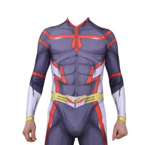 Todos podem fazer cosplay figurin boku no herói academia menino homem super -herói toshinori yagi terno halloween bodysuit adultos crianças zentai