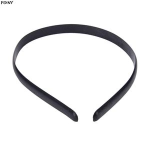 Wholesales 10pcs/lot Plain Lady Plastic Hair Band Headbands NO Teeth Headwear Girl Hair DIY Tool Accessories White Black