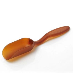Multi -Final Finalis Retro Style 1PCS Amber Chinese Tea Spoons Plástico Bom Gift Kitchen Tools Acessórios Scoop verde de chá 23*60*150mm
