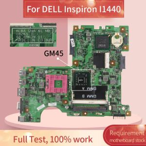 Motherboard CN0K137P 0K137P Laptop motherboard For DELL Inspiron I1440 Notebook Mainboard 082651 GM45 DDR2