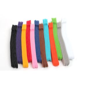 20st 15/20 cm självhäftande fästpinnar Stickar Kabelband Krok och slingfästelement Stick Buckle Belt Bundle Tape Band rygg mot rygg