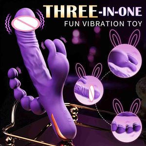 Other Health Beauty Items Trident Rabbit Vibrators For Women Clitoris Stimulator 10 Modes Female Vagina Massager Silicone Vibrating Stick Adult Adult Toys L410