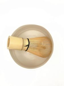 Popularny zestaw do herbaty matcha tradycyjny bambus 100 zębów chasen miar glazowane chawan bowl chasne Sifter