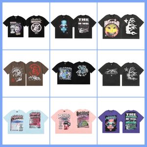 Mens Casual Print Creative t shirt Breathable TShirt Slim fit Crew Neck Short Sleeve Male Tee black white Men's T-Shirts S-3XL