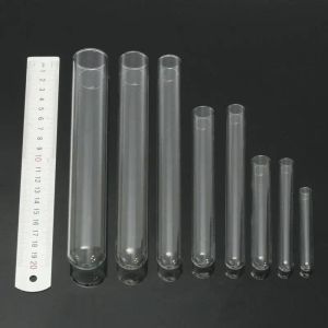 5pcs Glass Test Tube BorosilicateGlass High Temperature Resistance Laboratory Chemistry Equipment U-shaped Bottom 10-30mm