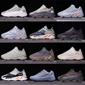 Coconut 700 Pure Hot Selling Original High Edition Sports Shoes Black Soul Bone White 700v3 Alien Night Glow Men's and Women's Shoes Putian Shoes V3