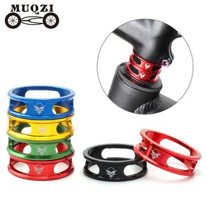 MUQZI Fixed Gear Headset Spacer Washer 28,6 mm Ultralight Hollow Bowl Set MTB Road Bike Aluminium Eloy CNC Washer Accessories