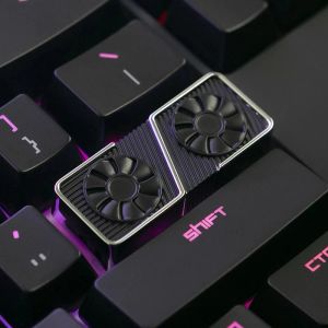 Akcesoria klawiatury PC Enter Key, GPU RTX3060TI 3070 Keycap, DIY Game Computer Accessories