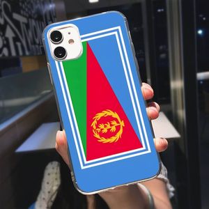 Флаг Эритрея Флаг Тон Прозрачный для iPhone 13pro 13 12 11 Pro Max Mini XS X XR SE2020 6 6S 8 7 плюс крышка