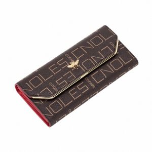 animal Engrave Women Wallets Fi Lg Leather Top Quality Card Holder Classic Female Purse Zipper Brand Wallet For Women 50kg#