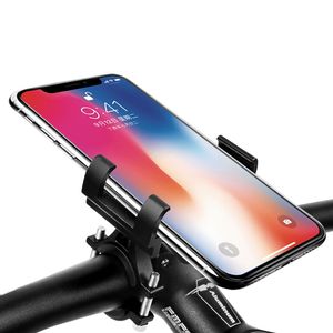 Aluminum Alloy Bicycle Motorcycle Phone Holder Handlebar Stand Adjustable Bike Mount Bracket For Cell Phone Mobile Phone