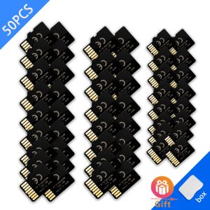 Cartões 50pcs Memória de alta velocidade cartão SD 512MB 100% Capacidade real128MB SD/TF cartão de memória Flash Card 64Gb 8GB SD para telefone/computador/câmera