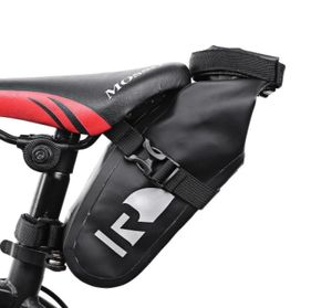 Roswheel Waterproof Bicycle Saddle Bag Cycling Accessory Bicycle Saddle Seat Rear Bag Waterproof Tail Light Pocket Basket Road Bik8326414