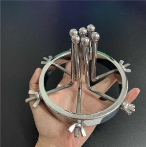 New Metal Anus Expander Speculum SM Device Extreme Anal Spreader Vaginal Dilator Huge Butt Plug Sex Toys For Men Women.p08046592607