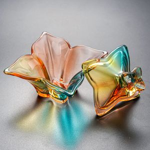 1PC kolorowy kryształ szklany akryl paznokci do płynnego proszku dappen naczynia kubki na miski uchwyt sprzęt paznokci