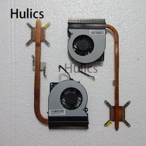 Kuddar Hulics som används för ASUS K52F K52J K52JR KSB06105HB 9J73 LAPTOP SWEOTSH CPU Cooler Cooling Fan