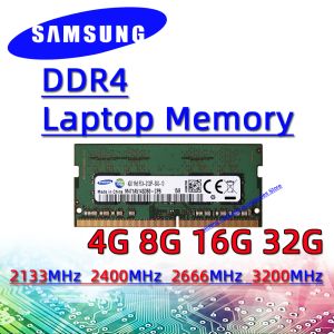 RAMs Samsung ddr4 4GB 8GB 16GB 32GB 2133MHz 2400MHz 2666MHz 3200MHz RAM Sodimm Laptop Memory pc4 4g8g16g32g 2133P 2400T 2666V 3200AA