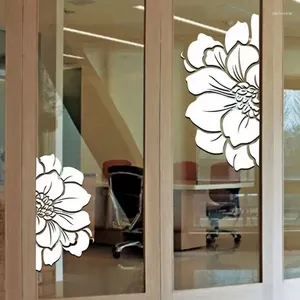 Window Stickers Sticker Glass Film Wall Love Tree Quick DIY Easily Remove Home Decor For Bathroom Windows Door Mirror