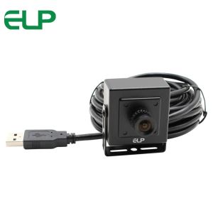 Webcams ELP 1080p HD Black Case Mini Webcam Camera USB 2MP für CCTV -Überwachungskamera -System, Machine Vision System, Home Babay Monitor