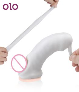 OLO Vagina Massager Male Glans Penis Stimulation Male Masturbator Long Lasting Penis Trainer sexy Toys for Men Pocket4051515