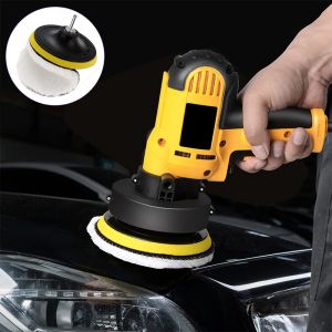 3/4/5/6/7 Zoll Schwamm Car Polison Pad Disc imitiert Wollpolierbeutel Buffing Pads Auto Body Waxing Puffer Politur Reinigung