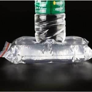 100 pezzi di sacchetti di imballaggio a zip trasparente - sacchetto di plastica chiusura per cerniera PE Clear auto sigillatura di possesso di possesso di possesso