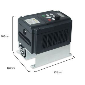 Güneş Su Pompası İnverter DC-AC 0.75kW/1.5kW/2.2kW-11kW 220V/380V Çıkış Değişken Frekans Hız Kontrolörü Su Pompası için