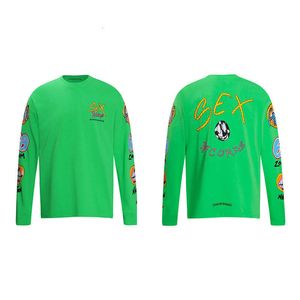 23Sss Frühlings-/Sommerversion Sex Rekorde Graffiti Long Sleeve T-Shirt