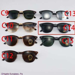 Классическая бренда ретро солнцезащитные очки дизайнерские очки лучи Металлические рамки Дизайнеры солнце