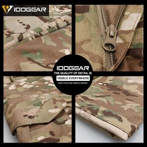 Idogear GL Tactical Pants CP Field Airsoft Wojskowe spodnie Camo Elastyczne swobodne spodnie MultiCam Camo Hunting 3204