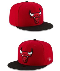 American Basketball "Bulls" Snapback Hats 32 Teams Luxury Designer Finals Champions Locker Room Casquette Sports Hat Strapback Snap Back Adjustable Cap b6