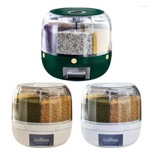 Garrafas de armazenamento dispensador de grãos de arroz 1pcs